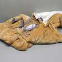 Westinghouse Electric Blanket with Foot Pocket for Adults, Ultra Soft Flannel to Sherpa Heated Throw with 6 Heating Levels & 2-10 Hours Time Settings, Fast Heating & Machine Washable, 50x62, Brown