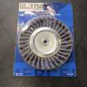 Mercer Industries 184020 - 8" x 5/8" x 1/2", 5/8" Knot Wire Wheel, .014 Carbon Steel