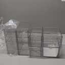 Makeup Organizer Storage With 16 Drawers, 4 Pcs Desktop Office Supplies, Desk Organizers, Clear Accessories, Dustproof Drawer and for Make Up, Jewelry, Pen, Stationary