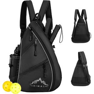 Himal Pickleball Bag Adjustable, Pickleball Backpack with Water Bottle Holder for Men and Women