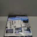 EcoNour Windshield Cover for Ice and Snow - Universal Fit for Car, SUV, Truck, Heavy Duty 600D Oxford Fabric Frost Protector for Ice & Sleet, Includes Anti-Theft Straps, Medium (69"x42")