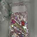 Changjia for iPhone 18 Pro Max/17Pro Max Glitter Bling Case with Strap,Pink