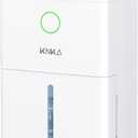 KNKA 1600 sq.ft Dehumidifier for Basement, 21 Pint Dehumidifiers for Home with Drain Hose, Continuous Drainage, Washable Filter, Intelligent Humidistat for Bedroom, Bathroom, Large Room