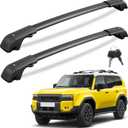 KINGGERI 300LBS Roof Rack Cross Bars Compatible with Toyota Land Cruiser 250 2024-2026 & Lexus GX550 2024 2025 (Not for Flush Rails), Lockable Aluminum Heavy Duty Crossbar Matte Rooftop Luggage