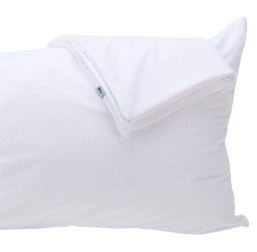 Premium Pillow Protector Waterproof & Feather proof Queen Size 1Pcs