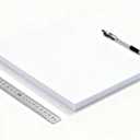 Century Lemon 22" x 28" White Poster Board, 25 Sheets Superb Multipurpose Bulk Poster Board for School, Office, and Craft Projects, 256-83-001