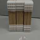 Lyeasw 4x6 Picture Frame Set of 15, Display Pictures 5x7 without Mat or 4x6 with Mat, Natural Wood Color Multi Photo Frames for Wall or Tabletop