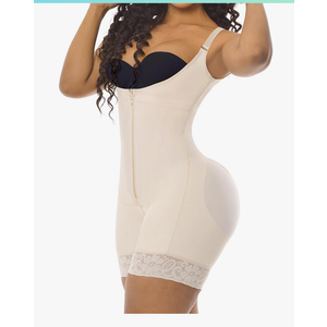 Fajas Colombianas Shapewear for Women Postpartum Tummy Control Body Shaper Butt Lifter Bodysuit Size XL