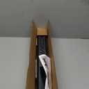 Tension Curtain Rod, 51-126 Inch,Spring Closet Rod, for Windows or Shower, Easy to Install, No Drilling, No Rust, for Bathroom, Rod Diameter 1.26 Inches, Black,Umimile