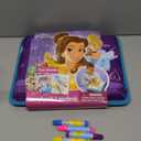 Disney Princess Lap Desk Activity Set - Arts & Crafts Bundle of Lap Desk, Coloring Book, Stickers, Games, Puzzles, More | Disney Princess Travel Pack