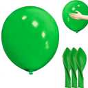 Green Balloons 18 Inch 12 Pack Large Latex Party Balloons Round Helium Balloon for Jungle Safari Birthday Party Christmas Festival Party Decorations (Green Balloons 18 inch)
