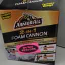Armor All 2-in-1 Foam Cannon Kit, Car Cleaning Kit Connects to Power Washers and Garden Hoses for Vehicle Cleaning, Includes Foam Cannon, Foam Applicator and Ergonomic Adaptor, 1 count