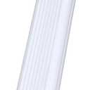 Moxweyeni 1 Pack 2 x 3 Inch, 30 Inch White Aluminum Downspout Extensions Roofing Gutter Downspout DIY Installation for Home Outdoor Drainage