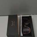 Bluetooth Smart Audio Sunglasses, Smart Wireless Bluetooth Glasses for Men Women, Outdoor UV Protection and Voice Control (Purple)