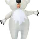 Inflatable Costume Adult Halloween Inflatable Costume Blow Up Suit for Women, One Size