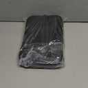 ZEEMO Travel Toiletry Bag for Men, Medium Water-Resistant Double-Sided Full-Open Dopp Kit, Versatile Organizer for Shower and Hygiene Accessories, Bathroom Essentials, Cosmetics, Black