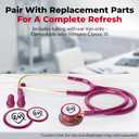 Stethoscope Replacement Tubing Compatible with Littman Classic III  Durable, Flexible Stethoscope Tube Accessory to Replace Damaged Tubing (Caribbean Blue)