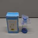 Handheld Inhaler Spacer for Infants, Children, and Adults - Anti-Static - Portable Design for Home, School, and Travel - Soft Silicone Mask - Nessi OTC Spacer - Easy to Clean (Blue Adult)