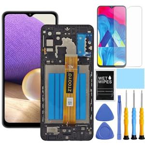 for Samsung A32 5G Screen Replacement kit for Samsung Galaxy A32 LCD Display with Frame S326dl A326u A326b A326a A326w Touch Screen Digitizer Assembly with Tools 6.5 inch (Not A32 4G)