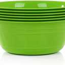 Mintra Home Snack Bowls (Small 6pk (600ml), Green)