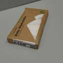 6-Pack Baby Washcloths  Soft Absorbent Viscose from Bamboo Washcloths for Face, Body, Baby Towels for Newborn, Kids, Toddlers, Infant, Gentle on Sensitive Skin, 10x10 Reusable Face Towels (White)