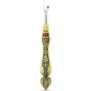 Seam Ripper Thread Remover Tool, Vintage European Handy Ergonomic Stitch Rippers Tool for Sewing Crafting Embroidery Removing Threads