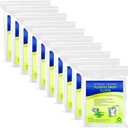 10 Pieces Plastic Drop Sheets for Painting, Waterproof and Dust-Proof Clear Cloth for Furniture Cover, 9x12 Feet Tarps