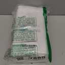 Blue Needles Solid Cloth Napkins Set of 12 White 100% Cotton Dinner Napkins 18x18 inches - Soft, Reusable, Absorbent & Washable Linen, Ideal for Spring Summer Easter Events Parties & Everyday Use