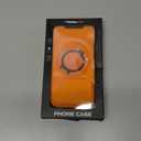 chubbycable Phone Case for iPhone 17 Pro Chubbyarmor 2.0 Military-Grade Shockproof Magnetic Case with Camera Slide & 360 Kickstand Ring, Orange