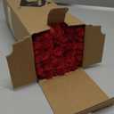 Kevin Textile 2 Pack Striped Plush Velvet Corduroy Christmas Decoration Euro Throw Pillow Sham Cushion Cover for Couch Sofa Floor 20 x 20 inch (50cm), Burgundy