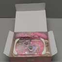 Doll Suitcase Travel Sets, 18 inch Doll Clothes and Accessories - 28 Pcs Travel Pillow, Unicorn Bag, Sunglasses, Camera, Computer, Phone, Passport, Birthday Gifts for Age 3 4 5 6 7 Year Old Girls