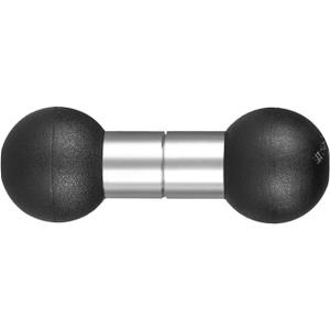 FANAUE Aluminum 17mm to 17mm Ball Head Adapter, Compatible with Garmin and Other GPS Devices with Connection