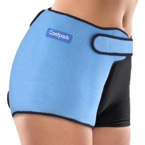 Hip Ice Pack Wrap for Injuries Reusable, Hip Brace with Hot Cold Pack, Hip Gel Kit for Pain Relief, Bursitis, Replacement Surgery, Hip Injuries, Hip Flexor Pain, Hamstring, Sciatic