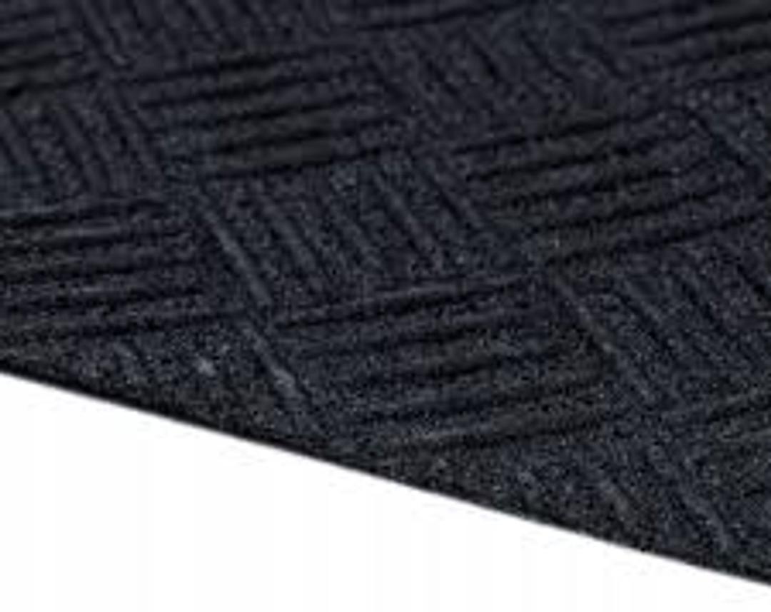 Microban Rug Black Size 31"x43"