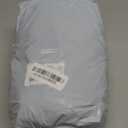 UPF 50+ Kayak Cover, Dustproof Canoe Cover for Outdoor Storage, 420D Waterproof Kayak Cover for Fishing Boat, Gray (Silver, 14ft)