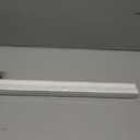 Redi Shade No Tools Easy Lift Cordless Light Filtering White Fabric Shade, 36"W x 64"H