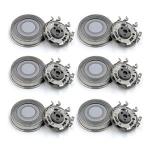 SH30 Replacement Heads for Philips Norelco Shaver Series 3000, 2000, 1000 (6 PACK)