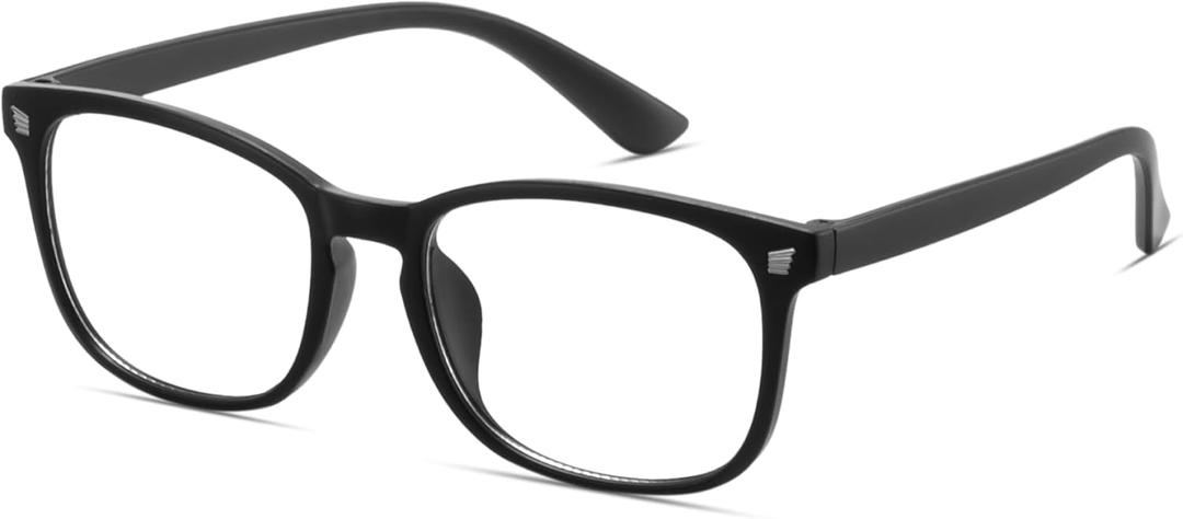 Gaoye Blue Light Blocking Glasses - Anti UV Ray Computer Gaming Glasses, Blue Blockers Glasses For Women/Men (Medium, Matte Black)