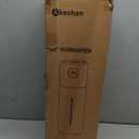 Large Humidifiers for Bedroom, 9L/2.5Gal Ultrasonic Cool Mist, Easy Clean with 350ML/H Large Mist Speed, Quiet Tower, Suitable for Kids Room Plant Yoga (White)