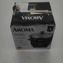 Aroma Housewares ARC-363-1NGB 3 Uncooked/6 Cups Cooked Rice Cooker, Steamer, Multicooker, 2-6 cups, Black