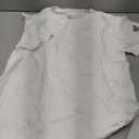 Viodia Mens Golf Shirts Henley Collarless Quick Dry Summer Shirt Casual Short Sleeve Moisture Wicking Polo T Shirts M, White