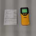 Stud Finder Wall Scanner - 5 in 1 Stud Finder Tool w/Smart Chip and HD LCD Display, Stud Detector Beam Finders for the Center and Edge of Wood AC Wire Metal Studs Joist Pipe (Buttercup)