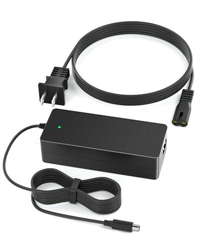 VHBW 42V Electric Scooter Charger Compatible with AovoPro M365 ES60 EW6 365Go M1 M365Pro AP07 VT01 Scooter -YLT-42V0150 Charging Adapter, LED Indicator, 9.8FT Cord