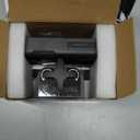 Anti Theft Ring Doorbell Mount - Renter Friendly Ring Doorbell Holder for Apartment Door - All Metal Ring Door Bracket Blink Doorbell Mount No Drill (Frosted Black)