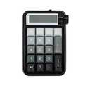 EPOMAKER Cypher 21 Wireless Mechanical Number Pad, 18 Keys Numeric Keypad with Multifunction Knob, Single White Light, NKRO