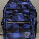 J World New York Sunrise Rolling Backpack, Block Navy, One Size