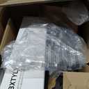 EDISHINE 70IN Industrial Floor Lamps for Living Room, Dimmable Farmhouse Corner Reading Lamp, Diamond-Shaped Lampshade, 3 LED Edison Bulbs Included, Rustic Tree Standing Lamp for Bedroom, Brown