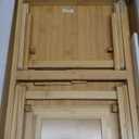 SONGMICS Bed Laptop Desk, Folding Bed Tray for Laptop up to 15.6 Inches, Adjustable Angle and Height, Portable for Working Reading Writing Breakfast, Bamboo, Drawer, Light Bamboo ULLD01N