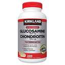KIRKLAND Signature Extra Strength Glucosamine 1500 mg Chondroitin 1200 mg 220 Tablets, Best By: 03/26