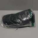 Men's Short Black Bob Wig with Full Bangs Unisex Funny Costume Wig for Men Halloween Cosplay Party (Adults)